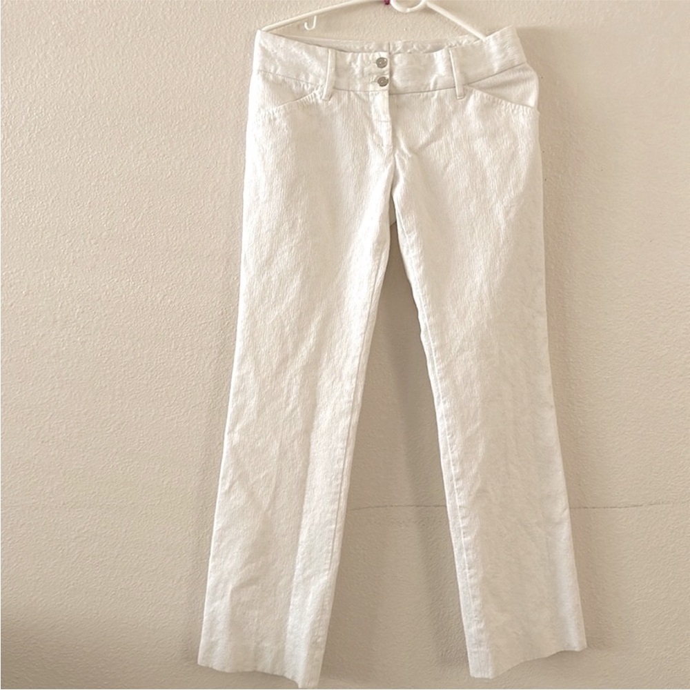 DOLCE & GABBANA WHITE PANTS  made in Italy